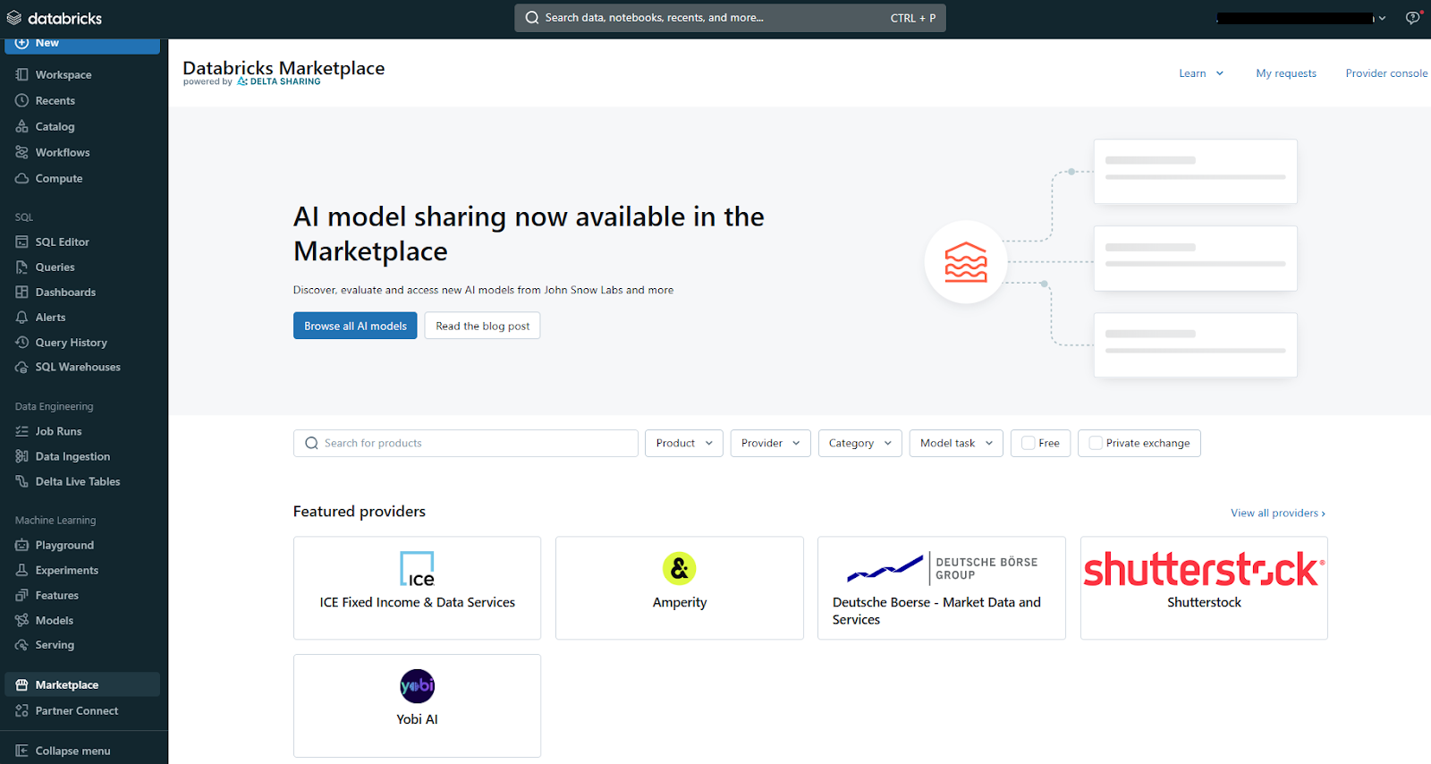 Navigate to Databricks Marketplace - Snowflake Arctic vs DBRX - MMLU Benchmark - GSM8K Benchmark - HumanEval Benchmark