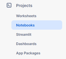 Accessing Snowflake Notebooks - Snowflake Notebooks - Snowflake Streamlit - Snowflake Snowpark - Snowpark Python - Data Visualization - Pandas Dataframe - Python API - Data Exploration