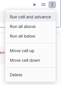 Moving Cells in Snowflake Notebooks using Action menu - Snowflake Notebooks - Snowflake Streamlit - Snowflake Snowpark - Snowpark Python - Data Visualization - Pandas Dataframe - Python API - Data Exploration