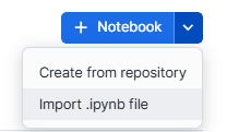 Importing existing projects in Snowflake Notebooks - Snowflake Notebooks - Snowflake Streamlit - Snowflake Snowpark - Snowpark Python - Data Visualization - Pandas Dataframe - Python API - Data Exploration