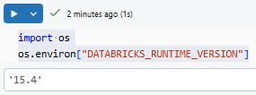 Verifying Databricks Runtime upgrades - Databricks Runtime - Databricks Runtime Versions - Databricks Clusters - Apache Spark Version - Apache Spark