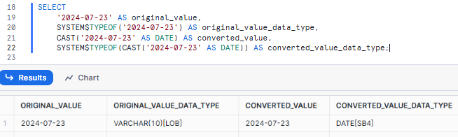 Converting a String to a Date Using Snowflake CAST - Snowflake CAST - Snowflake TRY CAST