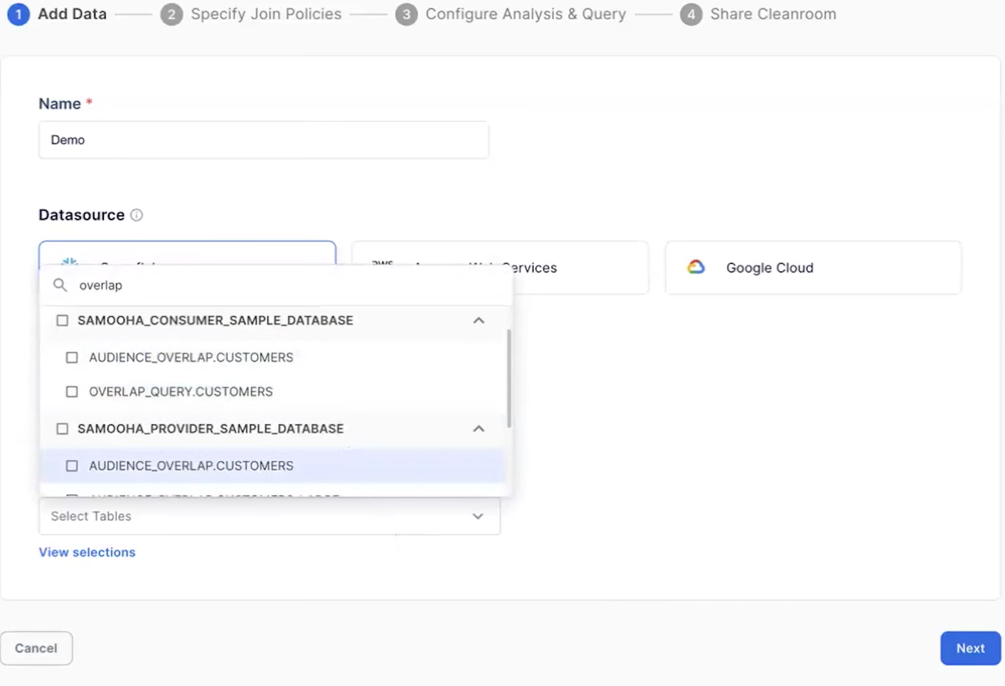 Adding Data to Snowflake Data Clean Room - Data Clean Rooms - Snowflake Data Clean Rooms - Data Clean Room Snowflake - Data Privacy - Data Collaboration - Differential Privacy - Secure Data Sharing