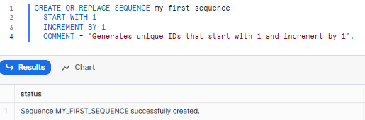 Creating a simple Snowflake Sequence - Snowflake Sequence - Snowflake CREATE SEQUENCE - Create Sequence in Snowflake - Snowflake IDENTITY - Snowflake AUTOINCREMENT - Snowflake NEXTVAL