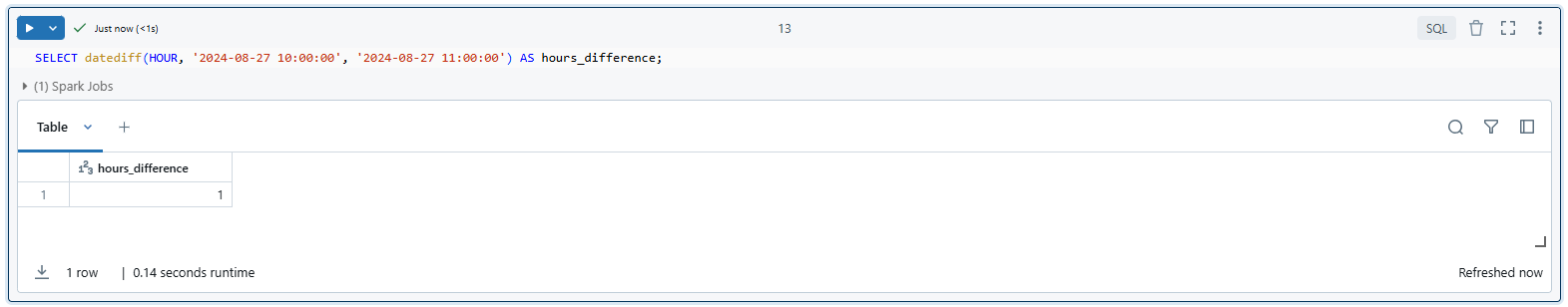 Calculate the difference in hours using Databricks DATEDIFF - DATEDIFF - Databricks DATEDIFF - DATEDIFF in Databricks