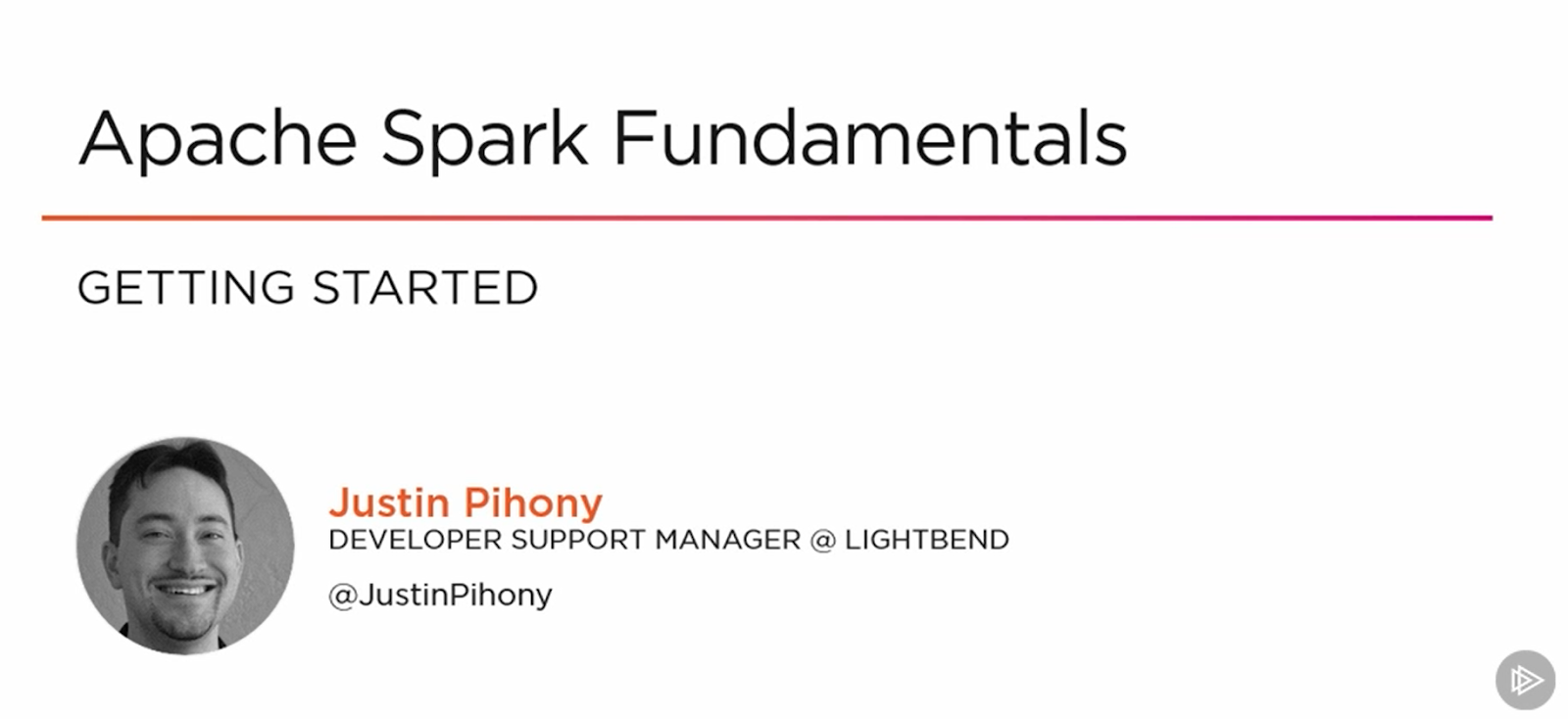 Apache Spark Fundamentals course on Pluralsight - Apache Spark Certification - Apache Spark Training - Databricks Certification - Databricks Certified - Databricks Spark Certification - Databricks Certified Associate Developer for Apache Spark - PySpark Certification - Spark Certification cost - Spark Certification Exam - HDP Certified Apache Spark Developer - MapR Certified Spark Developer - Spark Badge - O'Reilly Spark Certification - Spark Course Online