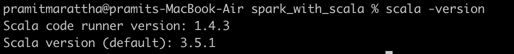 Verifying Scala versions - Apache Spark With Scala - Spark With Scala - Spark and Scala - Spark Scala Tutorial - Spark on Scala - Spark Architecture - Apache Spark Architecture - Spark Scala Architecture - Installing Apache Spark - Installing Spark on Mac - Installing Spark on Windows - Installing Spark on Linux - Scala Build Tool - SBT for Scala - SBT build - Data Analysis With Scala