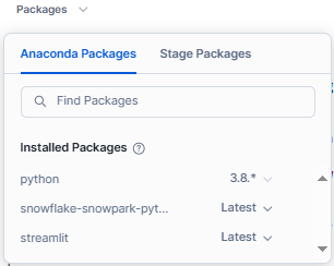 Managing Python package in Snowflake - Streamlit in Snowflake - Streamlit - Snowflake - Snowflake Streamlit - Streamlit Python - Python library - Python Framework - Data applications - Machine learning - RBAC - Role based Access Control - Data Visualization - Snowflake Warehouse - Snowflake UDFs - Snowpark - Snowflake Snowpark - Stored procedures - Snowflake Native App Framework - Snowflake dashboards