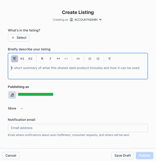 Creating a listing for only specified consumers - Snowflake Marketplace - Snowflake Data Marketplace - Snowflake Native Apps - Snowflake App Marketplace - Snowflake Data Cloud - Snowflake Integration - Snowflake Data Share - Data Monetization - Data Monetization Strategies - Data Democratization - Data Collaboration - Data Sharing Platform - Data Providers - Snowflake Data Providers - Secure Data Exchange - Data Consumers - Data Products - Snowflake Native App Framework - Free Datasets - AWS PrivateLink - Azure Private Link - GCP Private Service Connect - Marketplace Listings - Paid Listings - Free Listings - Business Intelligence Tools