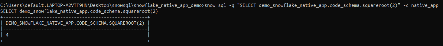 Testing the Inline Python UDF - Snowflake Native App - Snowflake Native Applications - Snowflake Native App Framework - Snowflake Native Application Framework - Snowflake Apps - Snowflake Marketplace - Snowflake Data Marketplace - Snowflake Stored Procedures - Stored Procedures in Snowflake - UDFs - Snowflake UDFs - Snowflake Container Service - Snowflake Streamlit - Snowflake CLI - Visual Studio Code - Snowflake Data Sharing - Application Development - Snowflake Application Development - Snowflake App Marketplace - Snowflake Integration - App Monetization - Data Monetization - Data Sharing Platform - AWS Cloud - Azure Cloud - Google Cloud - Marketplace Listings