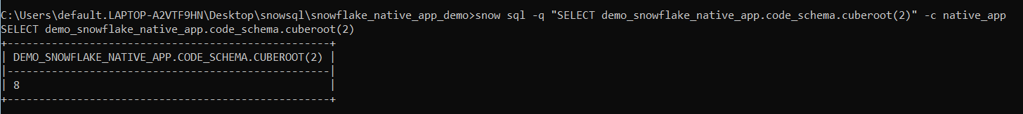 Testing the External Python UDF - Snowflake Native App  - Snowflake Native Applications - Snowflake Native App Framework - Snowflake Native Application Framework - Snowflake Apps - Snowflake Marketplace - Snowflake Data Marketplace - Snowflake Stored Procedures - Stored Procedures in Snowflake - UDFs - Snowflake UDFs - Snowflake Container Service - Snowflake Streamlit - Snowflake CLI - Visual Studio Code - Snowflake Data Sharing - Application Development - Snowflake Application Development - Snowflake App Marketplace - Snowflake Integration - App Monetization - Data Monetization - Data Sharing Platform - AWS Cloud - Azure Cloud - Google Cloud - Marketplace Listings