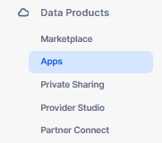 Navigating to Data Products > Apps section - Snowflake Native App Framework - Snowflake Native Application Framework - Snowflake Apps - Snowflake Marketplace - Snowflake Data Marketplace - Snowflake Stored Procedures - Stored Procedures in Snowflake - UDFs - Snowflake UDFs - Snowflake Container Service - Snowflake Streamlit - Snowflake CLI - Visual Studio Code - Snowflake Data Sharing - Application Development - Snowflake Application Development - Snowflake App Marketplace - Snowflake Integration - App Monetization - Data Monetization - Data Sharing Platform - AWS Cloud - Azure Cloud - Google Cloud - Marketplace Listings