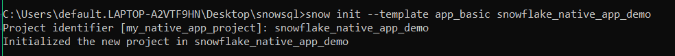 Initilizing Snowflake Native App project - Snowflake Native Applications - Snowflake Native App Framework - Snowflake Native Application Framework - Snowflake Apps - Snowflake Marketplace - Snowflake Data Marketplace - Snowflake Stored Procedures - Stored Procedures in Snowflake - UDFs - Snowflake UDFs - Snowflake Container Service - Snowflake Streamlit - Snowflake CLI - Visual Studio Code - Snowflake Data Sharing - Application Development - Snowflake Application Development - Snowflake App Marketplace - Snowflake Integration - App Monetization - Data Monetization - Data Sharing Platform - AWS Cloud - Azure Cloud - Google Cloud - Marketplace Listings