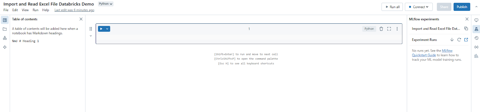 Opening Databricks Notebook - Read Excel - Read Excel Files - Import Excel - Import Excel Files - Read Excel File in Databricks - Read Excel in Databricks - Databricks Excel - Excel to Databricks - Excel Data Import - Excel - Microsoft Excel - Excel File Formats - Spark Read Excel - com crealytics spark excel - Databricks Read Excel - com crealytics spark excel databricks - Databricks Notebook - Databricks Workspace - Databricks Integration - DataFrame - Spark DataFrame - PySpark DataFrame - Databricks DataFrame - Databricks Pandas - Databricks PySpark - openpyxl - openpyxl python - Data Ingestion - Ingest Data - Data Aggregation - Data Transformation