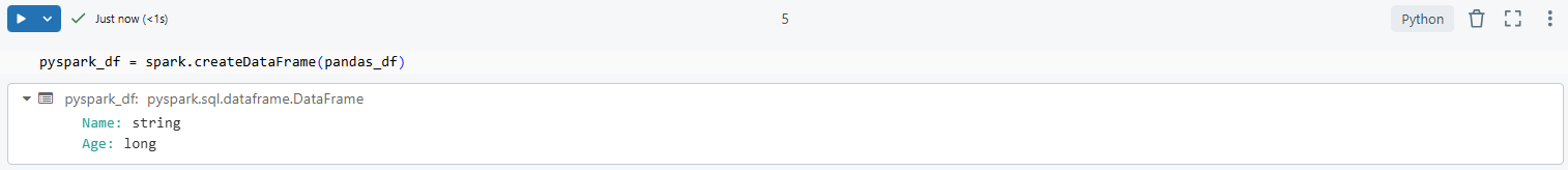 Converting Pandas DataFrame to PySpark DataFrame - Pandas DataFrame - Databricks Table - Pandas DataFrame to Table - DataFrame to Table - Spark DataFrame - PySpark DataFrame - Convert DataFrame - Convert Pandas DataFrame to Spark DataFrame - Pandas to PySpark DataFrame - Pandas to PySpark - Convert Pandas DataFrame to PySpark - Convert Pandas DataFrame to SQL Table in Databricks - Panda createDataFrame - Pandas DataFrame operations - DataFrame operations - PySpark saveAsTable - SQL queries - SQL table - Data Loading - Databricks SQL queries - Databricks Notebook - DBFS - Databricks DBFS