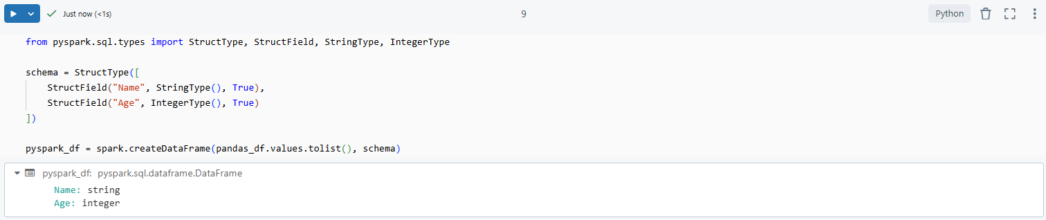 Converting Pandas DataFrame to PySpark DataFrame - Pandas DataFrame - Databricks Table - Pandas DataFrame to Table - DataFrame to Table - Spark DataFrame - PySpark DataFrame - Convert DataFrame - Convert Pandas DataFrame to Spark DataFrame - Pandas to PySpark DataFrame - Pandas to PySpark - Convert Pandas DataFrame to PySpark - Convert Pandas DataFrame to SQL Table in Databricks - Panda createDataFrame - Pandas DataFrame operations - DataFrame operations - PySpark saveAsTable - SQL queries - SQL table - Data Loading - Databricks SQL queries - Databricks Notebook - DBFS - Databricks DBFS