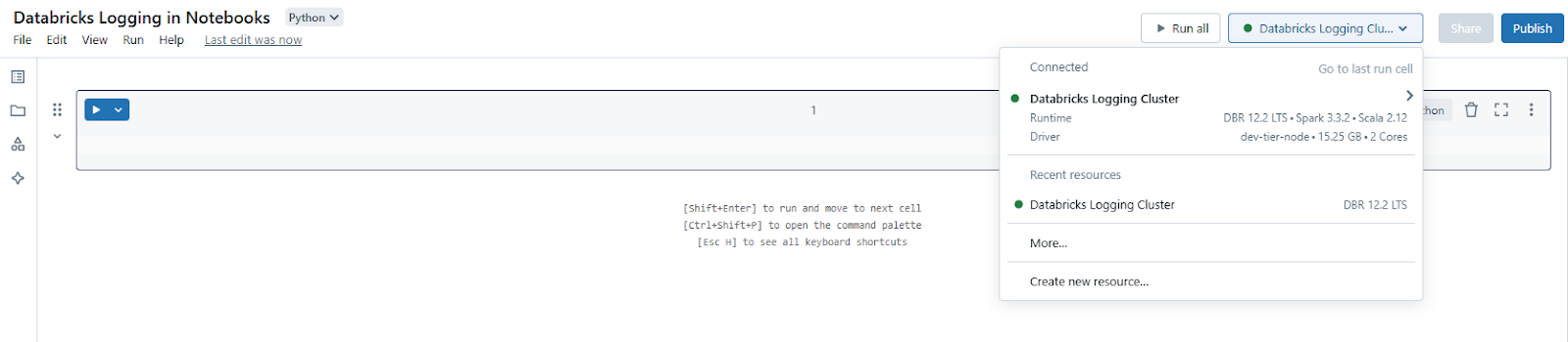 Attaching Databricks Notebook to Databricks Compute cluster - Databricks Logging - Logging in Databricks - Databricks Notebook Logging - Logging in Databricks Notebook - Logging Best Practices - Databricks Logging Best Practices - Databricks Logging Python - Databricks Notebook - Databricks Logger - Databricks Monitoring - DBFS - Databricks DBFS - Centralized Logging - Structured Logging - Audit Logs - Databricks Audit Logging - Audit Logs Databricks - Log Storage - Python Logging - Python Logging Module