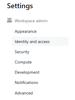 Navigating to the Databricks Identity and Access tab - Databricks Notebook - Databricks Notebook Download - Notebook Download - Download Permissions - Databricks Workspace - Databricks Workspace Permissions - Databricks Workspace Access - Databricks Security - Databricks Data Security - Access Control - Databricks Access Control - Access Control List - Databricks ACL - Databricks Download - Databricks Admin - Databricks Account Admin - Databricks Users - Workspace Permissions - DBFS - Databricks DBFS - Databricks UI - File Download - Disable File Download - Result Download - User Permissions