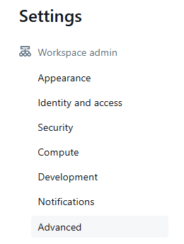 Navigating to the Databricks Advanced tab - Databricks Notebook - Databricks Notebook Download - Notebook Download - Download Permissions - Databricks Workspace - Databricks Workspace Permissions - Databricks Workspace Access - Databricks Security - Databricks Data Security - Access Control - Databricks Access Control - Access Control List - Databricks ACL - Databricks Download - Databricks Admin - Databricks Account Admin - Databricks Users - Workspace Permissions - DBFS - Databricks DBFS - Databricks UI - File Download - Disable File Download - Result Download - User Permissions