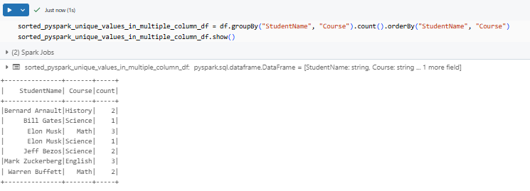 Sorting PySpark unique values - PySpark - PySpark DataFrame - Create PySpark DataFrame - Databricks PySpark - PySpark in Databricks - Databricks and PySpark - PySpark Unique - PySpark Unique Values in Column - PySpark Get Unique Values in Column - PySpark Distinct - PySpark Distinct Values - PySpark Example - PySpark Count Unique - PySpark Count Unique Values in Column - PySpark Count Distinct - PySpark Count Distinct Values in Column - Count Distinct PySpark - Distinct Values - Distinct Values PySpark - PySpark Count Distinct Values - Unique Values - Unique Values Access - Unique Values DataFrame - Unique Values Pandas - Unique Values in a Column - Unique Values in PySpark - Unique Values PySpark - PySpark collect - collect PySpark - collect in PySpark - PySpark show - PySpark groupBy - PySpark orderBy - PySpark count - PySpark dropDuplicates - PySpark to Pandas - Pandas to PySpark DataFrame - Pandas DataFrame to PySpark DataFrame - PySpark DataFrame to Pandas - Pandas Distinct Values - Pandas Distinct Values in Column - Distinct Values Pandas - PySpark Architecture - PySpark Architecture Diagram - Databricks Compute - Databricks Notebook