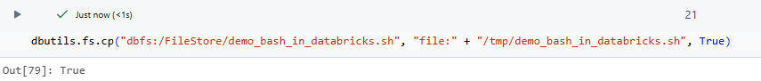 Copying Bash script to the temporary folder - Bash Script - Run Bash Script - Run Bash - Run Bash in Databricks - Bash in Databricks - Databricks Bash - Databricks Bash Commands - Bash File - Run Bash File - Databricks Magic Command - Databricks Notebook Magic Commands - Databricks Shell - Databricks %sh - Databricks sh Command - Databricks run shell command - Databricks Notebook Run Shell Command - Shell Script - run shell script - run sh file - dbutils - Databricks dbutils - dbutils in Databricks - Databricks init script - init scripts - dbfs - dbfs Databricks - Databricks dbfs - Databricks FileStore - Databricks Notebook - Databricks Compute