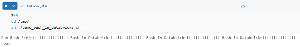 Executing the bash script within Databricks Notebook - Bash Script - Run Bash Script - Run Bash - Run Bash in Databricks - Bash in Databricks - Databricks Bash - Databricks Bash Commands - Bash File - Run Bash File - Databricks Magic Command - Databricks Notebook Magic Commands - Databricks Shell - Databricks %sh - Databricks sh Command - Databricks run shell command - Databricks Notebook Run Shell Command - Shell Script - run shell script - run sh file - dbutils - Databricks dbutils - dbutils in Databricks - Databricks init script - init scripts - dbfs - dbfs Databricks - Databricks dbfs - Databricks FileStore - Databricks Notebook - Databricks Compute