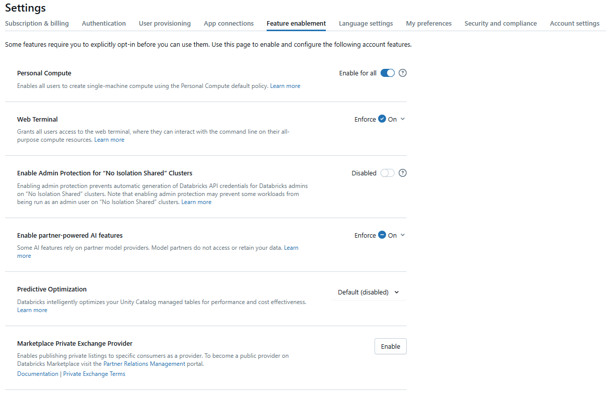 Enabling Databricks Web Terminal in Databricks workspace settings - Bash Script - Run Bash Script - Run Bash - Run Bash in Databricks - Bash in Databricks - Databricks Bash - Databricks Bash Commands - Bash File - Run Bash File - Databricks Magic Command - Databricks Notebook Magic Commands - Databricks Shell - Databricks %sh - Databricks sh Command - Databricks run shell command - Databricks Notebook Run Shell Command - Shell Script - run shell script - run sh file - dbutils - Databricks dbutils - dbutils in Databricks - Databricks init script - init scripts - dbfs - dbfs Databricks - Databricks dbfs - Databricks FileStore - Databricks Notebook - Databricks Compute