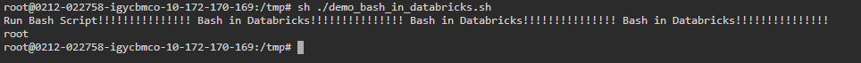 Executing Bash script in Databricks Web Terminal - Bash Script - Run Bash Script - Run Bash - Run Bash in Databricks - Bash in Databricks - Databricks Bash - Databricks Bash Commands - Bash File - Run Bash File - Databricks Magic Command - Databricks Notebook Magic Commands - Databricks Shell - Databricks %sh - Databricks sh Command - Databricks run shell command - Databricks Notebook Run Shell Command - Shell Script - run shell script - run sh file - dbutils - Databricks dbutils - dbutils in Databricks - Databricks init script - init scripts - dbfs - dbfs Databricks - Databricks dbfs - Databricks FileStore - Databricks Notebook - Databricks Compute