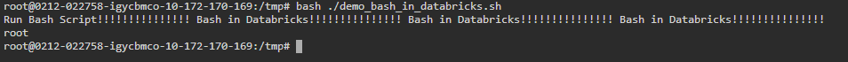 Executing Bash script in Databricks Web Terminal - Bash Script - Run Bash Script - Run Bash - Run Bash in Databricks - Bash in Databricks - Databricks Bash - Databricks Bash Commands - Bash File - Run Bash File - Databricks Magic Command - Databricks Notebook Magic Commands - Databricks Shell - Databricks %sh - Databricks sh Command - Databricks run shell command - Databricks Notebook Run Shell Command - Shell Script - run shell script - run sh file - dbutils - Databricks dbutils - dbutils in Databricks - Databricks init script - init scripts - dbfs - dbfs Databricks - Databricks dbfs - Databricks FileStore - Databricks Notebook - Databricks Compute